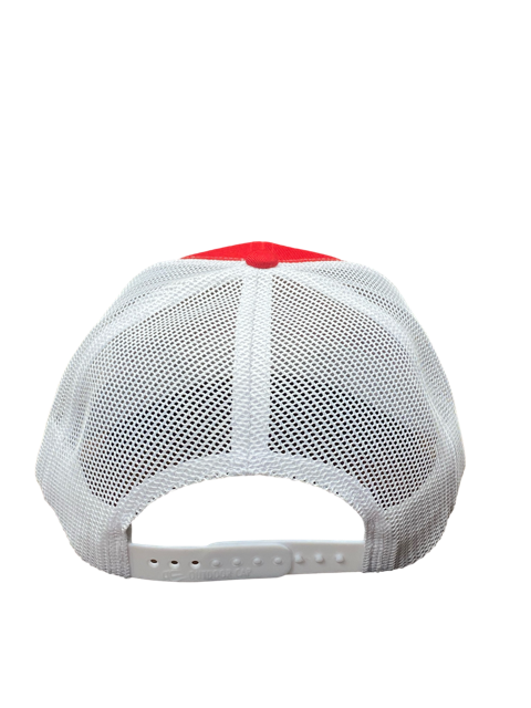 SGM Snake Red/White Curved Brim Hat