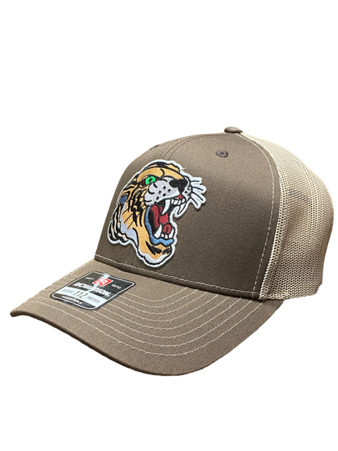 SGM Tiger Brown/Khaki Curved Brim Hat