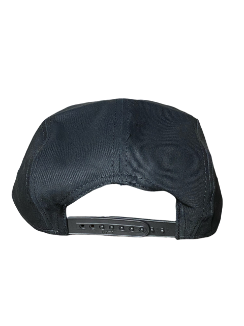 SGM Snake Black Camper Dad Flat Brim Hat