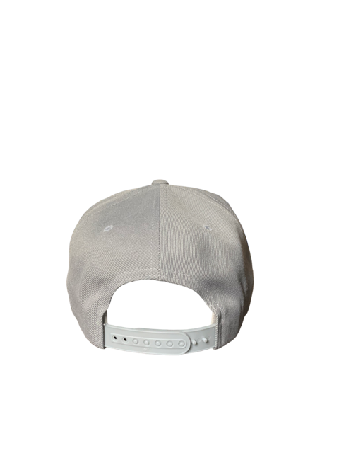 SGM Champion Spark Plugs Silver Snapback Flat Brim Hat