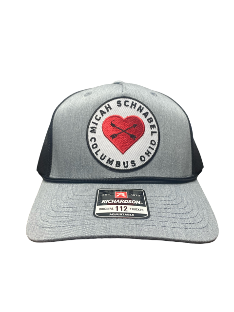 Micah Schnabel Heart Curved Brim Hat