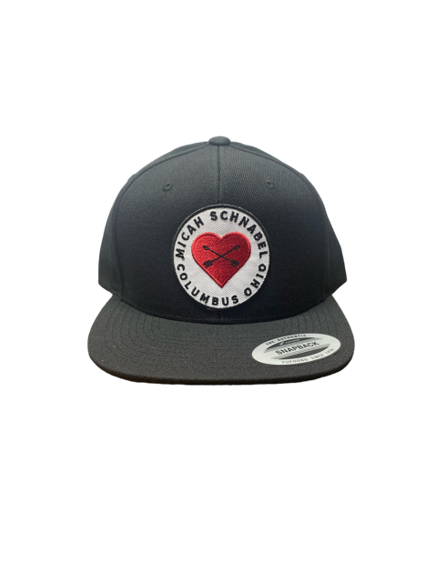 Micah Schnabel Heart Flat Brim Hat